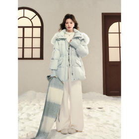 鹿向南【1212/20:00新品】蓝色羽绒服