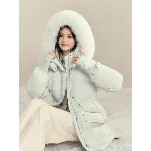 鹿向南【1217/20:00新品前1小时7折限量100件】蓝色羽绒服 商品图2