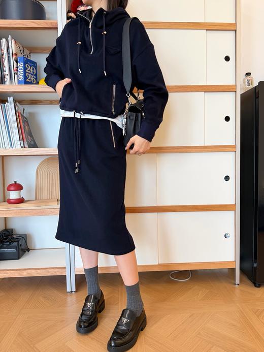 普拉达 羊毛连帽卫衣(KX*MM) 商品图6