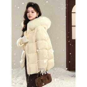 鹿向南【1210/20:00新品】嫩黄色羽绒服