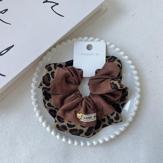 秋冬经典豹纹狂野风发圈-纪念日百货门店同款167949832 商品图3