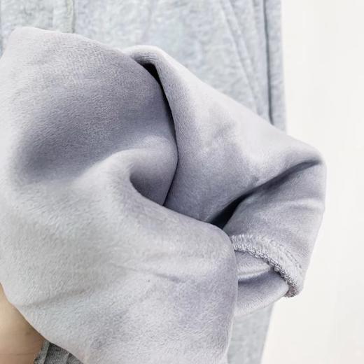 D121455基础加绒加厚款休闲运动螺纹束脚卫裤男裤 商品图8