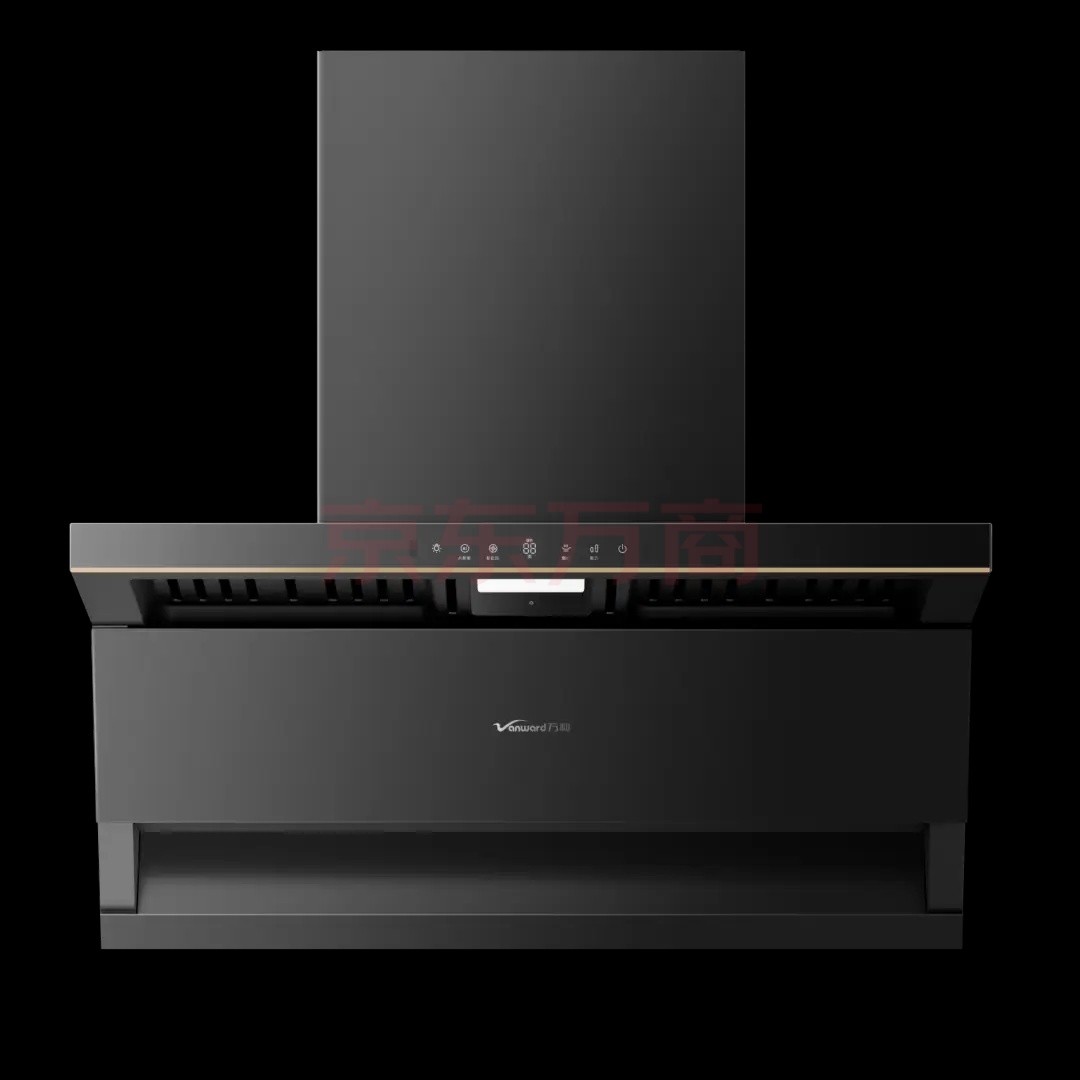 万和油烟机CXW-358-YL23F 顶侧三吸 27m³/900Pa大风量 挥手 烟灶联动 智旋洗