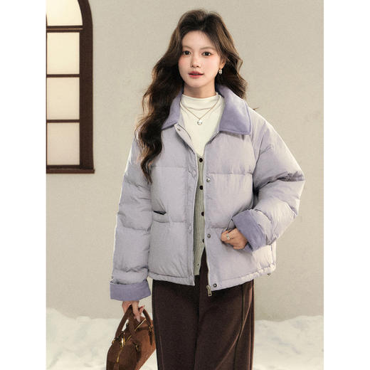 鹿向南【1217/20:00新品前1小时7折限量100件】紫色羽绒服 商品图2