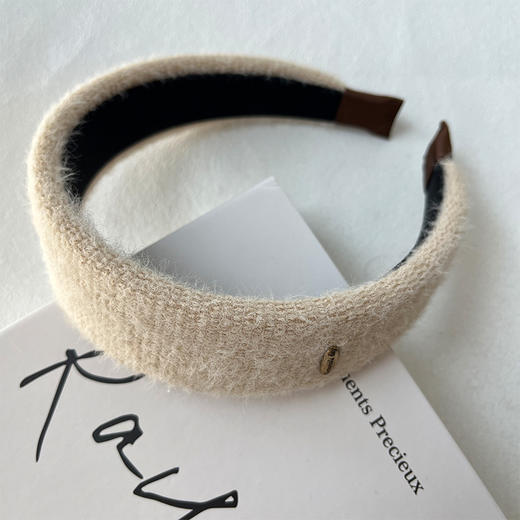 秋冬经典蓬松柔软针织发箍-纪念日百货门店同款167949891 商品图4