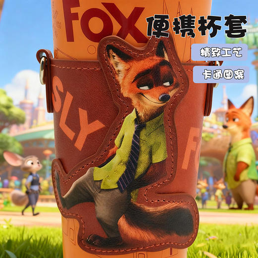 500ML疯狂动物城咖啡杯保温杯-纪念日百货门店同款168045270 商品图4