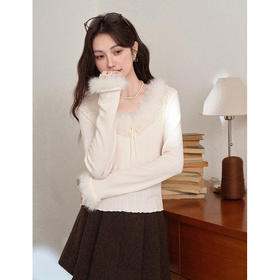 鹿向南【1212/20:00新品】杏色T恤