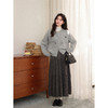 鹿向南【1217/20:00新品前1小时7折限量100件】灰色半身裙 商品缩略图2