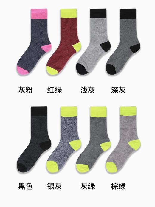 【超值家庭8双装】K-RUN凯乐跑新款拉毛加绒羊毛袜 商品图6