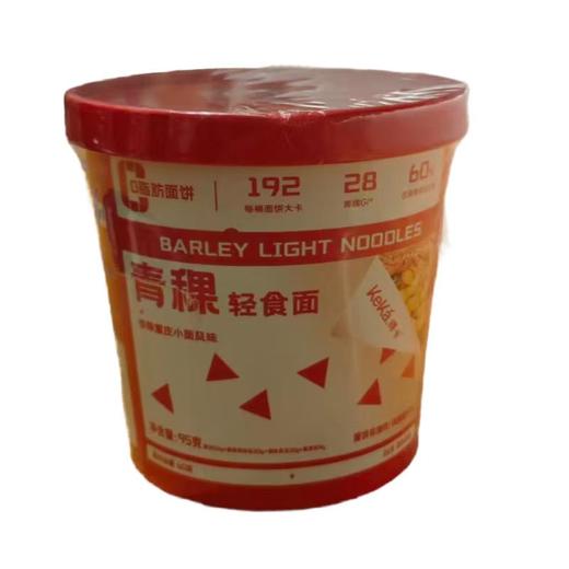 稞卡青稞轻食面(劲辣重庆小面风味）95g/桶 商品图0