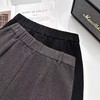D121459冬季设计感加厚羊毛呢宽松显瘦阔腿裤裙裤 商品缩略图12