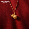 【预售3-5天】灵隐文创  新中式沙金项链女生招米毛衣链饰品 商品缩略图3