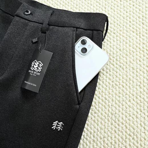 D121406秋冬男士加绒加厚含绵羊毛四面弹西裤 商品图10