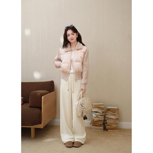 鹿向南【1217/20:00新品前1小时7折限量100件】粉色羽绒服 商品图1