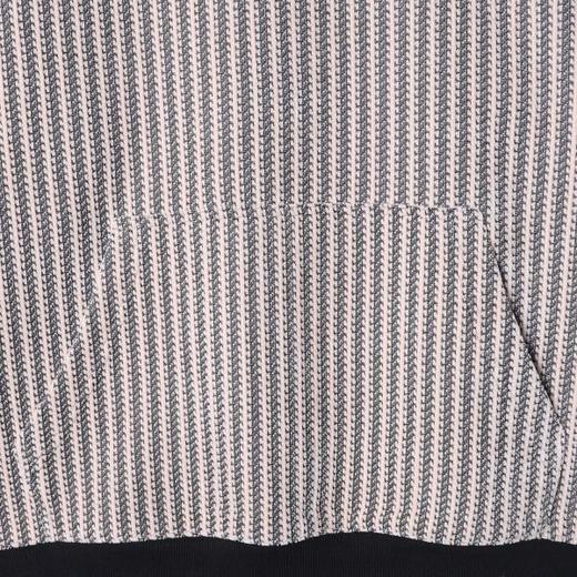 SDSA男士秋冬新款痞帅男装潮牌撞色舒竖纹连帽卫衣设计师百搭 商品图2