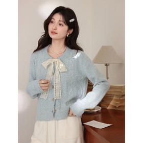 鹿向南【1217/20:00新品】灰绿色毛衣