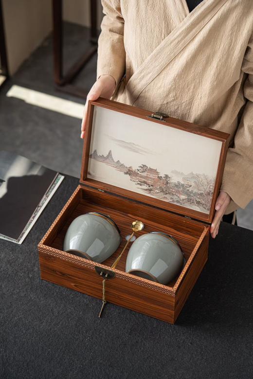 新款【山隐螺纹2大瓷.木】58元1套.整箱10套.整箱包邮 商品图1