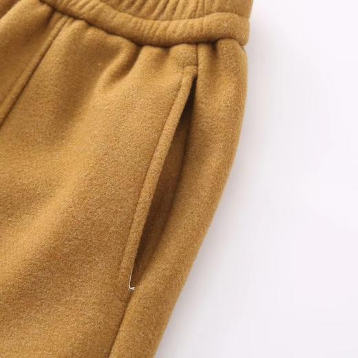 D121467冬季加绒加厚显瘦阔腿裤奶奶裤女复古宽松百搭休闲裤南瓜裤 商品图7