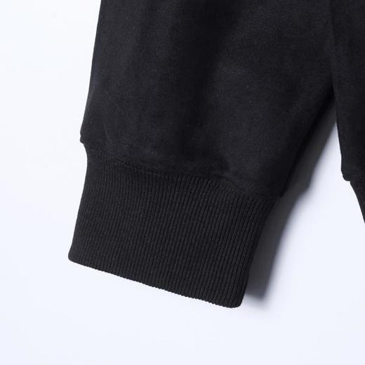 SDSA男士秋冬新款痞帅男装时尚拼接撞色条纹连帽卫衣百搭宽松上衣 商品图3