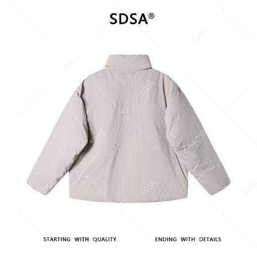SDSA男士秋冬新款痞帅男装简约宽松立领羽绒服百搭舒适外套时尚 商品图4