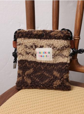 鹿鹿推荐·【费尔岛】百搭撞色印花冬季暖暖手机包 商品图1