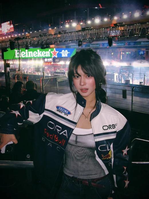 D121435美式休闲联名立领拉链皮衣外套男女同款 商品图5