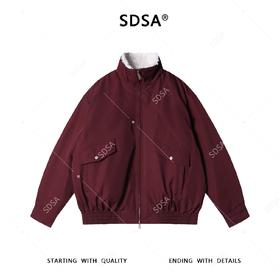 SDSA男士秋冬新款痞帅男装美式复古座山雕立领羽绒服百搭宽松外套