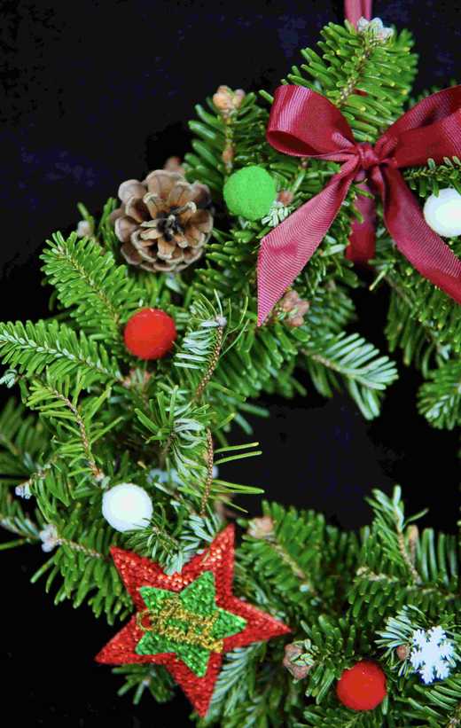 【圣诞花环.预售12月19号发货】如图1个/份（制作好给您发货） 商品图4