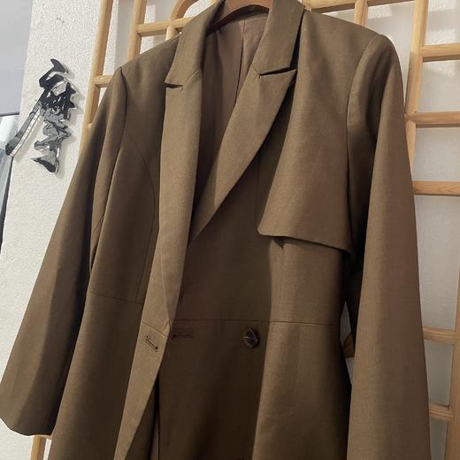 「断码清仓」版型超正，羊毛料风衣（带腰带） L码 ZFYY149 商品图2