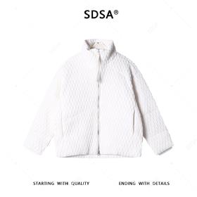 26100SDSA男士秋冬新款痞帅男装简约时尚提花立领羽绒服外套百搭宽松
