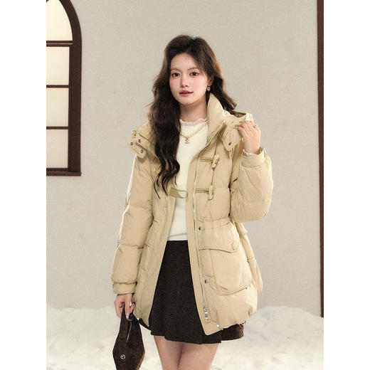 鹿向南【1217/20:00新品前1小时7折限量100件】黄色羽绒服 商品图2