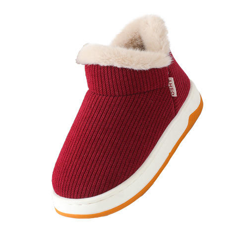 雀说 保暖包跟棉鞋女冬季加绒厚底防滑情侣棉鞋 商品图4