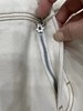 D121463女士字母贴牌棉斜纹牛仔内里织绒阔腿牛仔裤 商品缩略图8