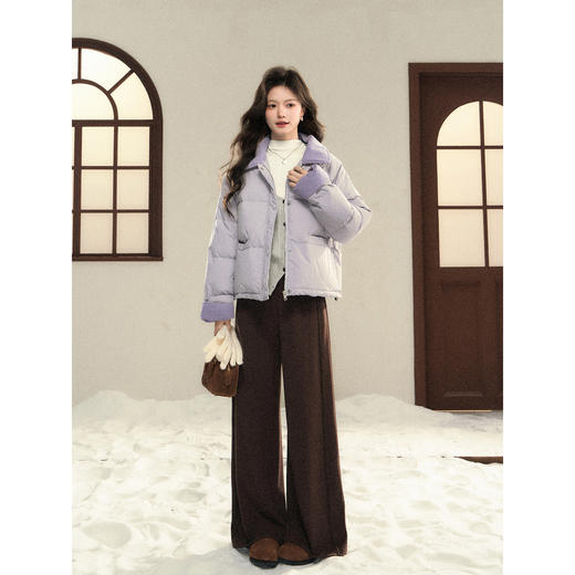 鹿向南【1217/20:00新品前1小时7折限量100件】紫色羽绒服 商品图1