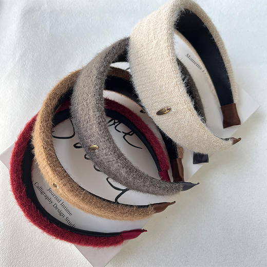 秋冬经典蓬松柔软针织发箍-纪念日百货门店同款167949891 商品图0