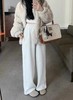 D121461加绒休闲卫裤松紧腰脚口设计收口显瘦大长腿女款长裤 商品缩略图8