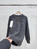 D121408冬季新款女士羊驼绒三粒扣毛衣针织衫 商品缩略图6