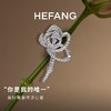 HEFANG 这枚胸针，仙女们都值得拥有！ 雅致点缀穿搭的闪闪玫瑰胸针✨ 商品缩略图0