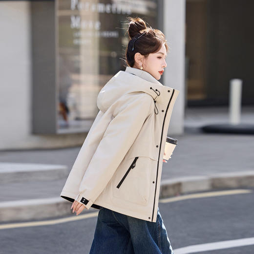 HR JSTX8158休闲精品90%白鸭绒外套 商品图2