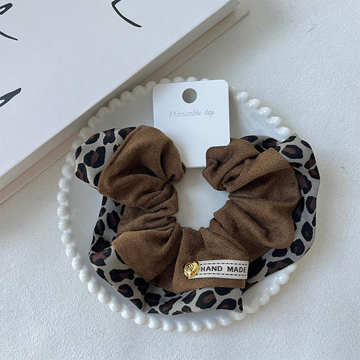 秋冬经典豹纹狂野风发圈-纪念日百货门店同款167949832 商品图4