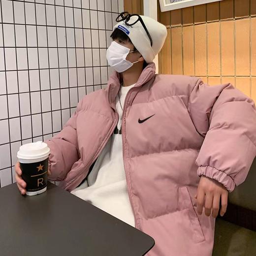 D121452糖果色基础款面包服宽松羽绒棉服棉衣外套 男女同款 商品图5