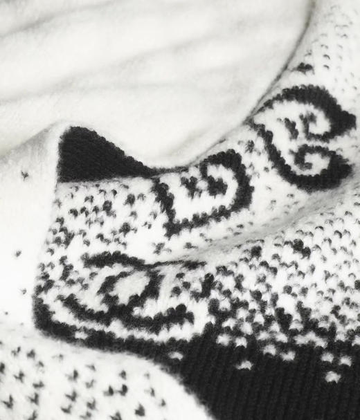 小香25N滑雪系列羊绒羊毛混纺针织冷帽 / 围巾 商品图2