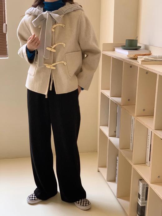 一店z 「青韵织就·步履生风」‌青花瓷直筒羊毛垂感毛呢裤子 商品图5