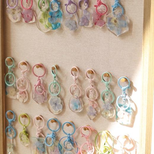 押花滴胶钥匙扣 商品图0