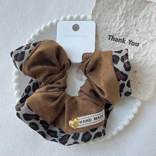 秋冬经典豹纹狂野风发圈-纪念日百货门店同款167949832 商品图1