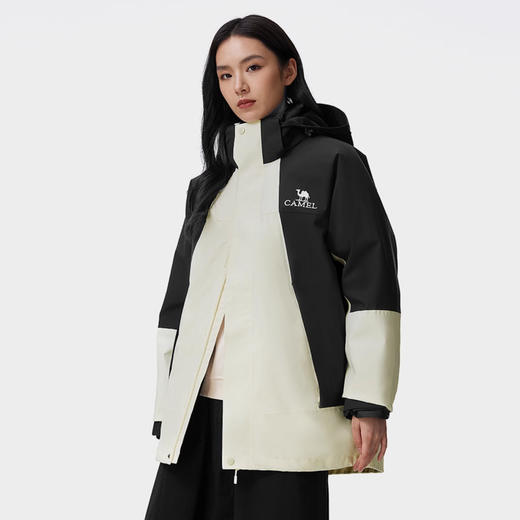 送运费险~骆驼户外三合一羽绒内胆冲锋衣锋衣 适应各种复杂环境 旅行露营优选 舒适出行 畅享自然 商品图3