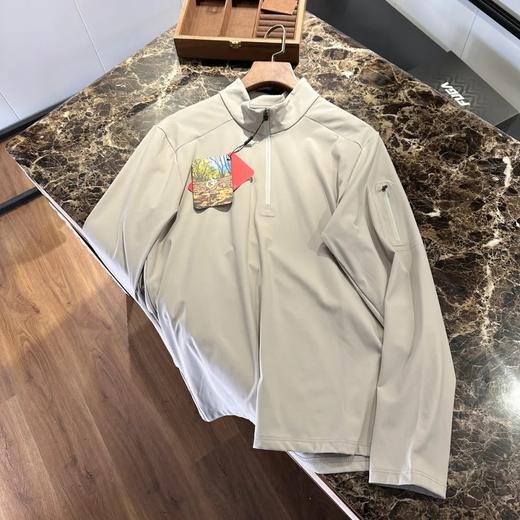 男子半拉链加绒贴身层 柜级 半拉打底衫 商品图5