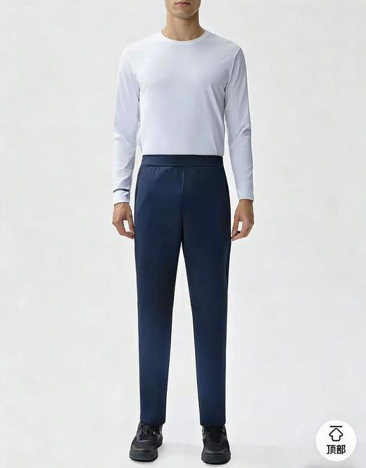 2H 秋冬款科技软壳防泼水加绒男装休闲裤 WK847 商品图1