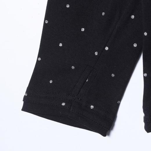 T5071SDSA男士秋冬新款痞帅男装时尚潮牌撞色满印波点印花立领长袖T恤 商品图4