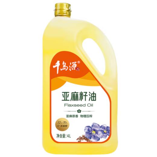 千岛源 亚麻籽油 4L/桶 商品图0
